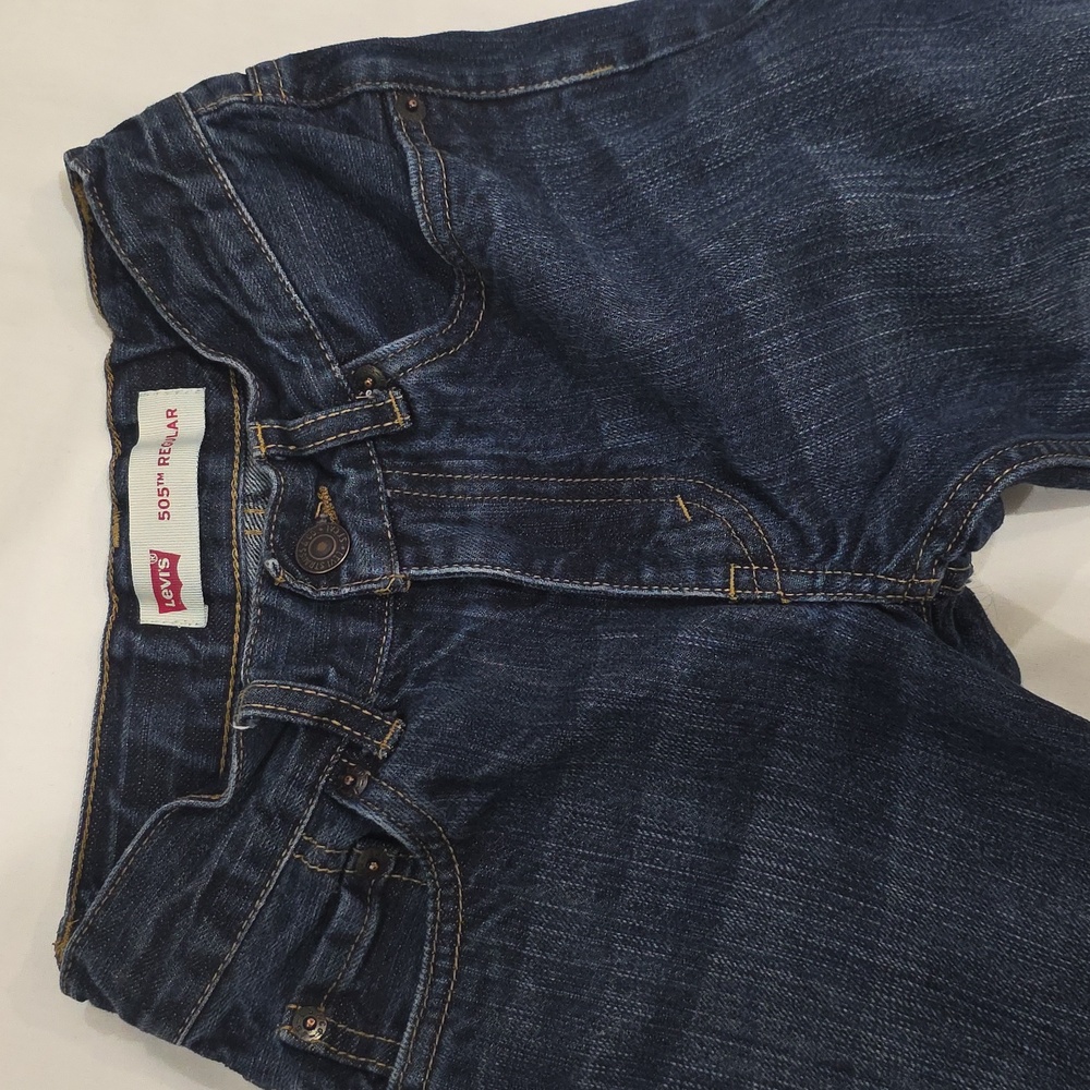 Boys Levi Jeans 505 Size 8 regular - Picture 4 of 7